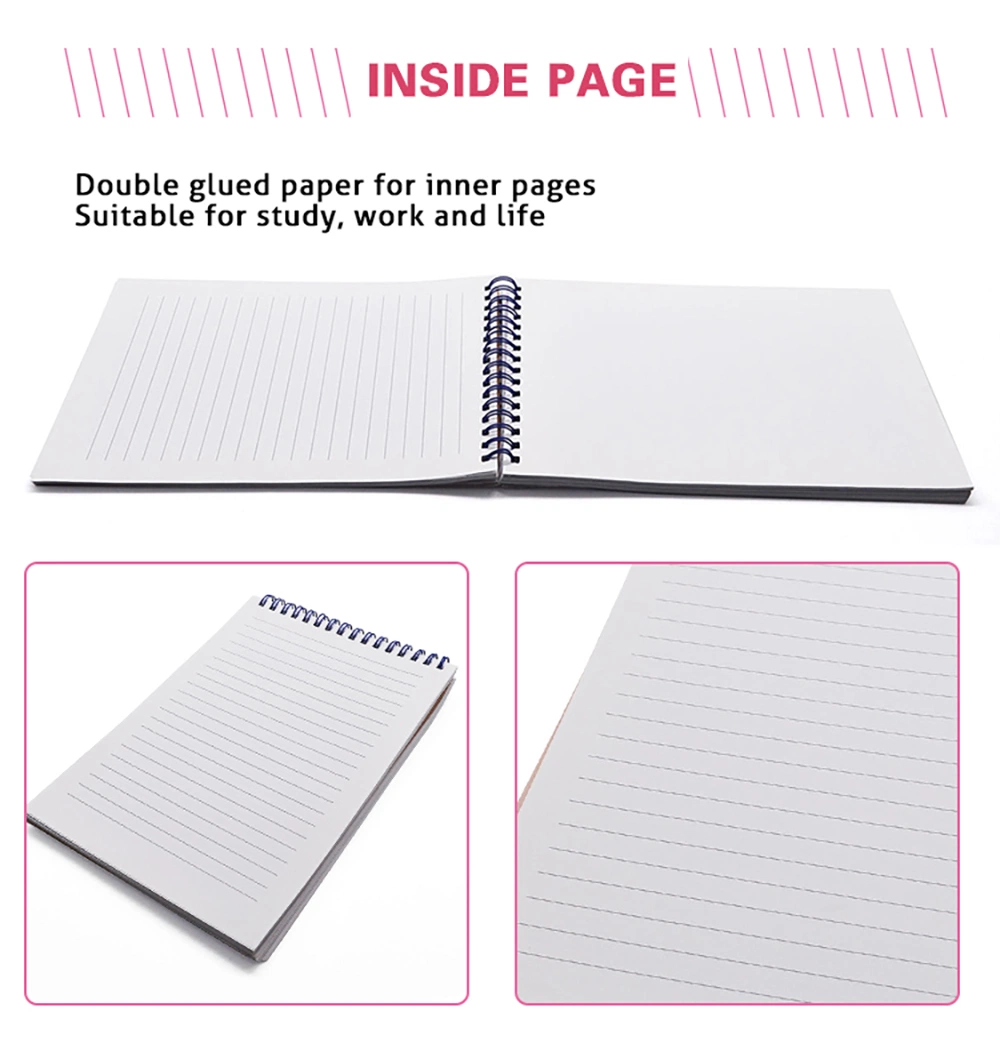 Wholesale Paper Hardcover Agenda Diary Planner with Perforated Paper Notebooks